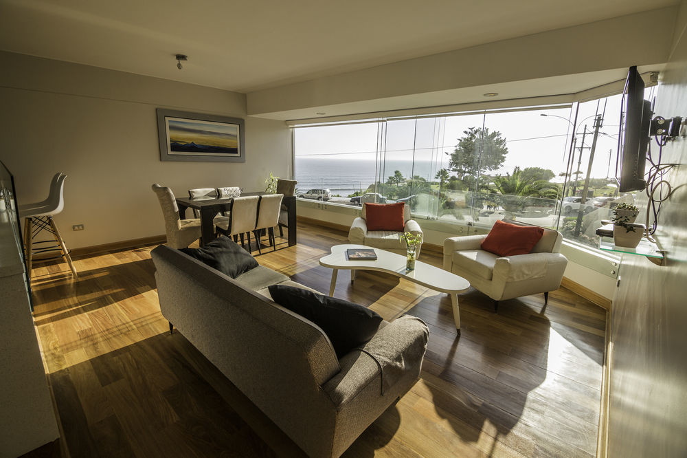 Stylish Ocean View Private Apartment Lima Exterior photo